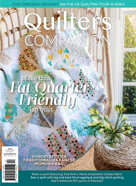 Quilters Companion – Issue 123 2023 Cover