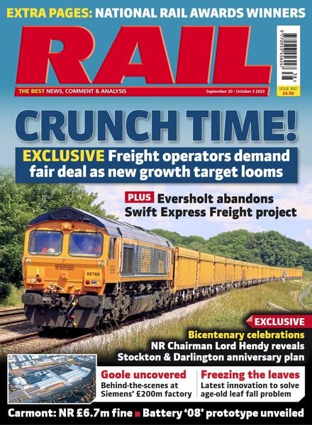 Rail – Issue 992 – September 20 2023 Cover