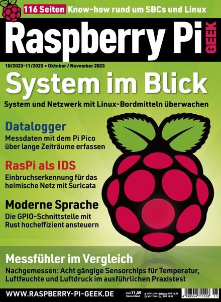 Raspberry Pi Geek – Oktober-November 2023 Cover