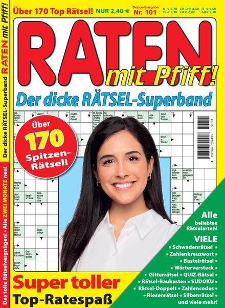 Raten mit Pfiff! – August 2023 Cover