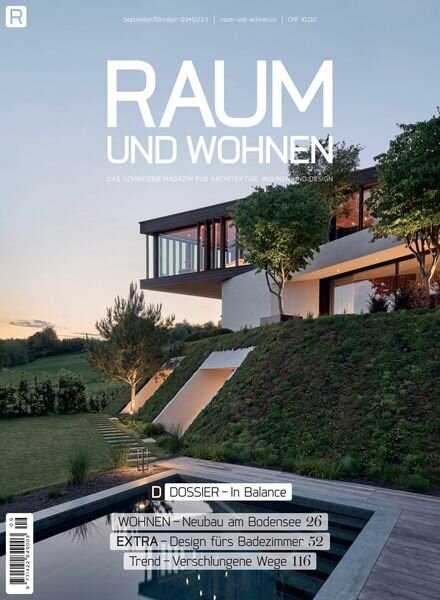 Raum und Wohnen – September-Oktober 2023 Cover