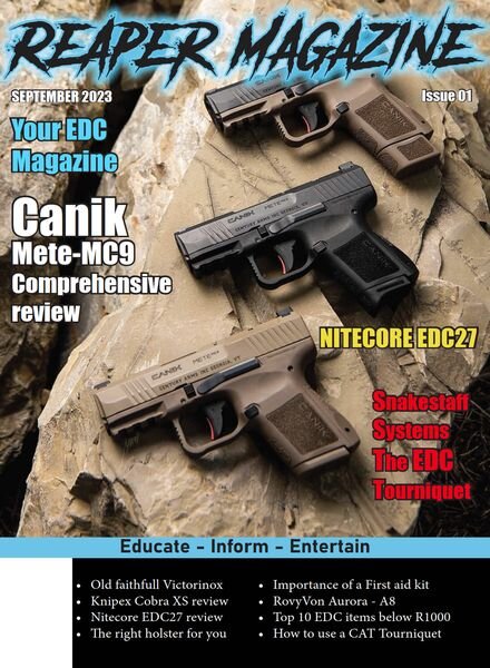 Reaper Magazine – September 2023 Cover