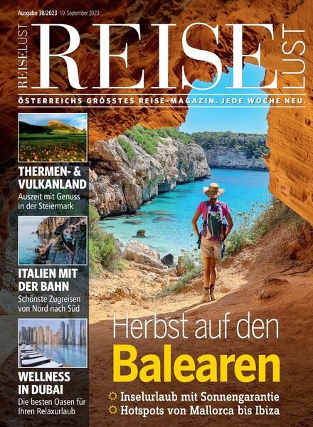 Reiselust – 19 September 2023 Cover