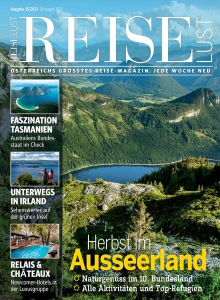 Reiselust – 29 August 2023 Cover