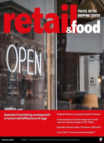 Retail&Food – Settembre 2023 Cover