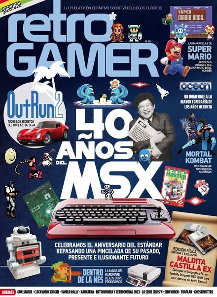Retro Gamer Espana – Septiembre 2023 Cover
