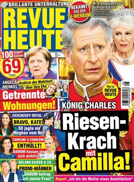 Revue Heute – August 2023 Cover