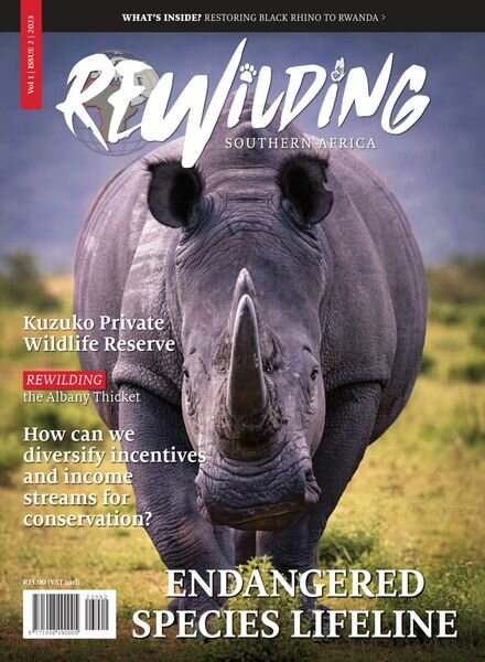 Rewilding Southern Africa – September 2023 Cover