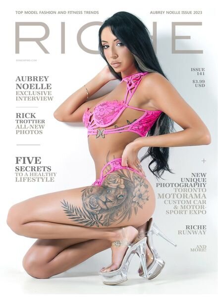 Riche Magazine – Issue 141 – August 2023 Cover