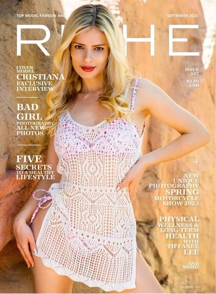 Riche Magazine – Issue 142 – September 2023 Cover