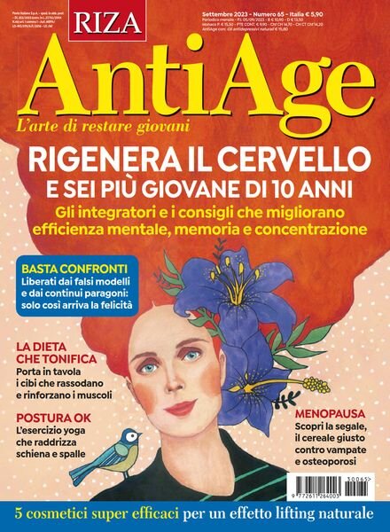 Riza AntiAge – Settembre 2023 Cover