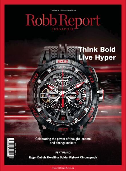 Robb Report Singapore – September 2023 Cover