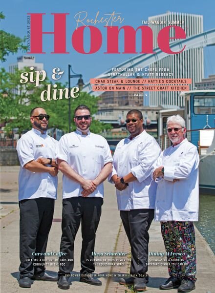 Rochester Home Magazine – July-August 2023 Cover