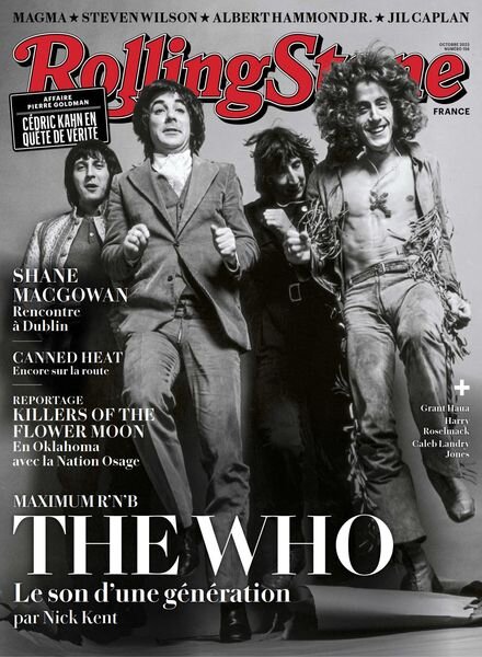 Rolling Stone France – Octobre 2023 Cover