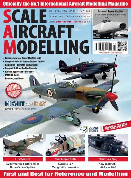 Scale Aircraft Modelling – October 2023 Cover