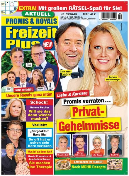SchOne Zeit Freizeit Plus – Oktober 2023 Cover