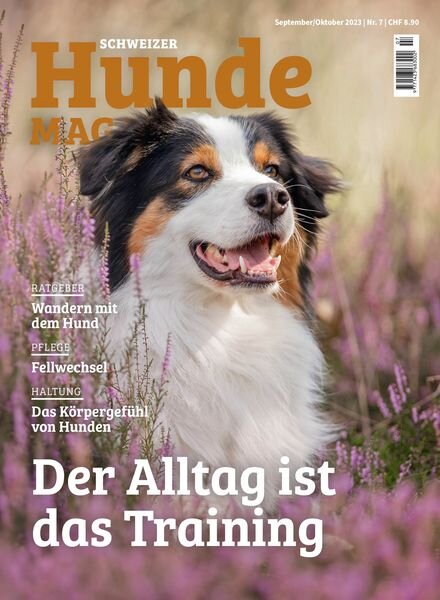 Schweizer Hunde Magazin – September-Oktober 2023 Cover