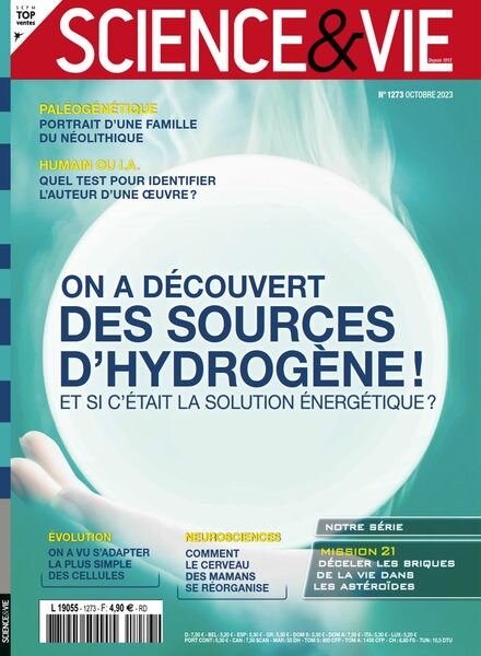 Science & Vie – Octobre 2023 Cover