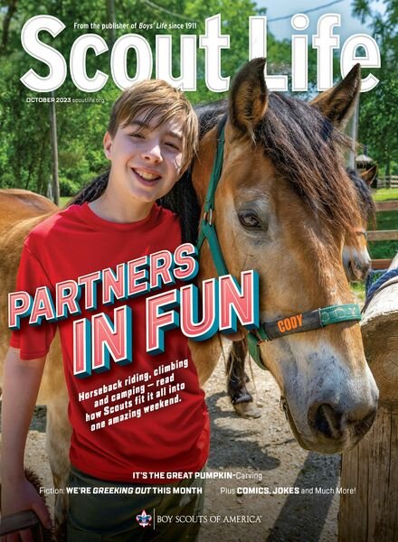 Scout Life – October 2023 Cover