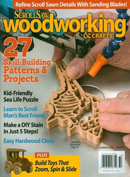 ScrollSaw Woodworking & Crafts – Summer 2023 Cover