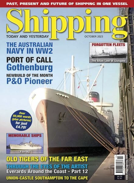 Shipping Today & Yesterday – October 2023 Cover