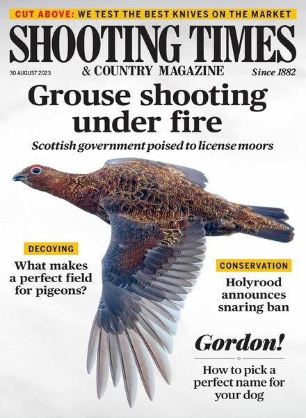 Shooting Times & Country – 30 August 2023 Cover