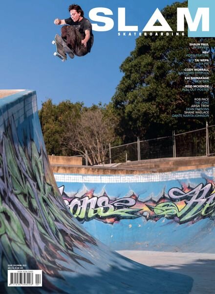 Slam Skateboarding – Issue 239 – Spring 2023 Cover