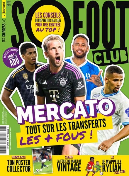 So Foot Club – Septembre 2023 Cover
