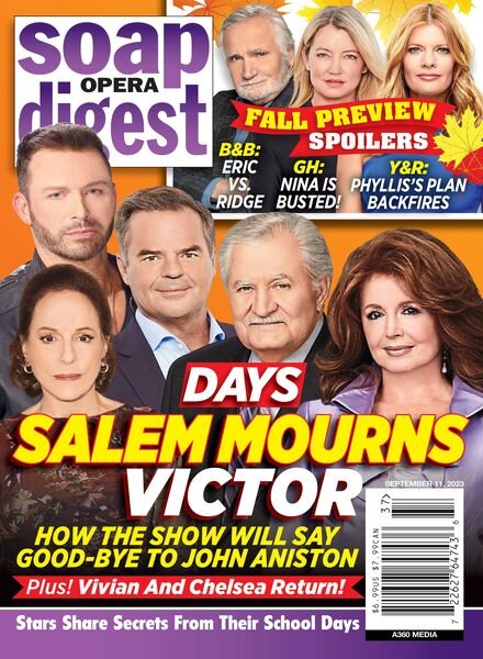Soap Opera Digest – September 11 2023 Cover
