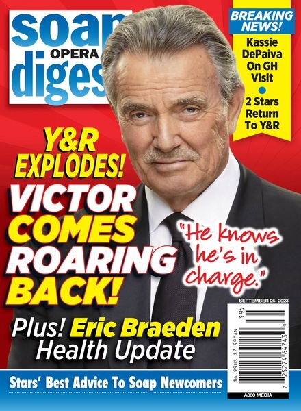 Soap Opera Digest – September 25 2023 Cover