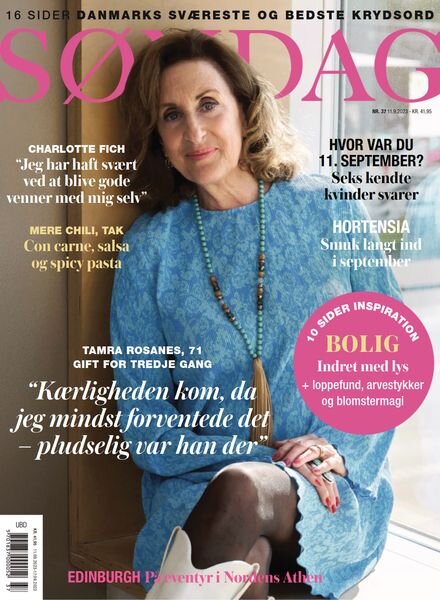 Sondag – 11 September 2023 Cover