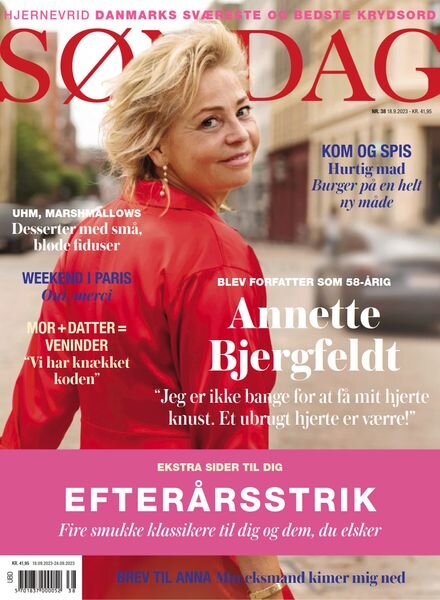 Sondag – 18 September 2023 Cover
