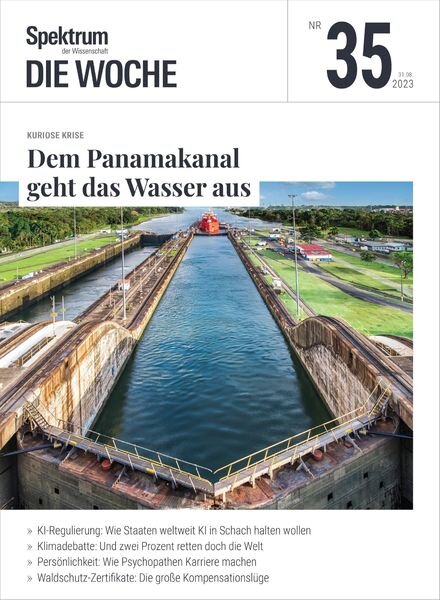 Spektrum Die Woche – 1 September 2023 Cover