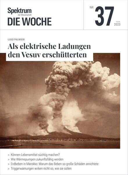 Spektrum Die Woche – 15 September 2023 Cover