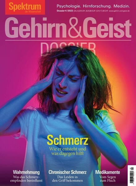 Spektrum Gehirn&Geist Dossier – August 2023 Cover