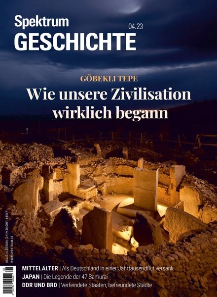 Spektrum Geschichte – August 2023 Cover