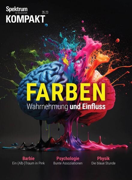 Spektrum Kompakt – Farben – 6 September 2023 Cover