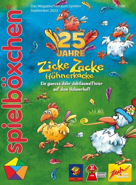 SpielbOxchen – September 2023 Cover