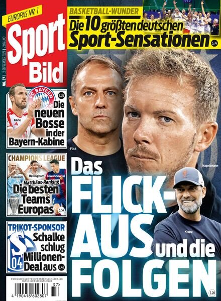 Sport Bild – 13 September 2023 Cover