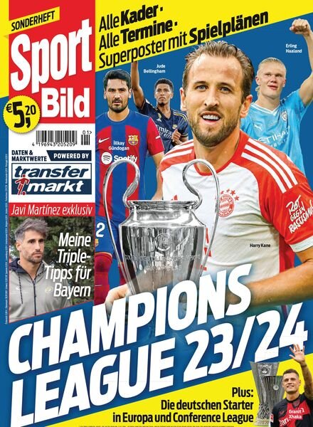 Sport Bild Sonderheft – 12 September 2023 Cover