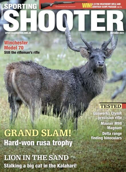 Sporting Shooter – October 2023 Cover