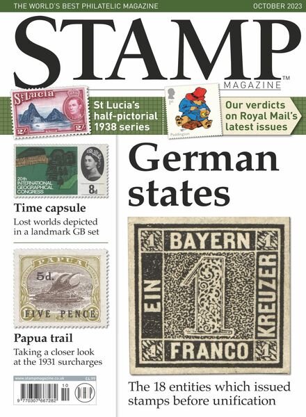 Stamp Magazine – October 2023 Cover