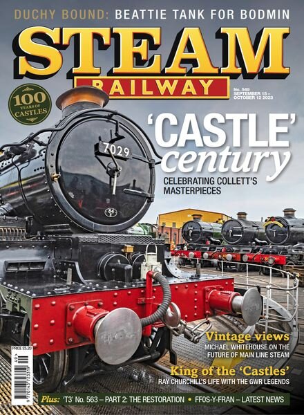 Steam Railway – Issue 549 – September 15 2023 Cover