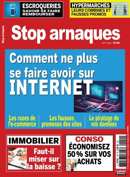 Stop Arnaques – Septembre-Novembre 2023 Cover