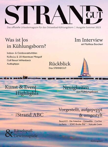 Strandgut Magazin – Sommer 2023 Cover