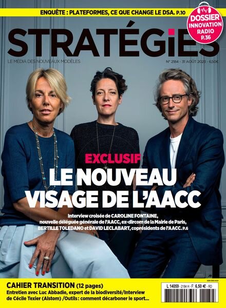 Strategies – 31 Aout 2023 Cover