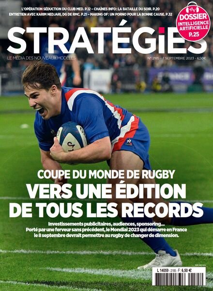 Strategies – 7 Septembre 2023 Cover