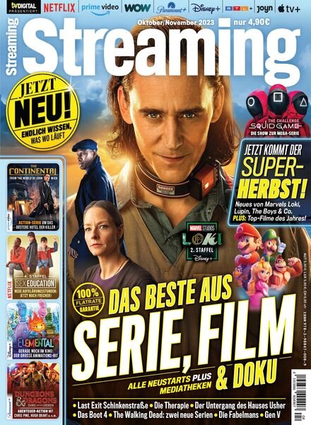 Streaming by TV Digital – Oktober-November 2023 Cover