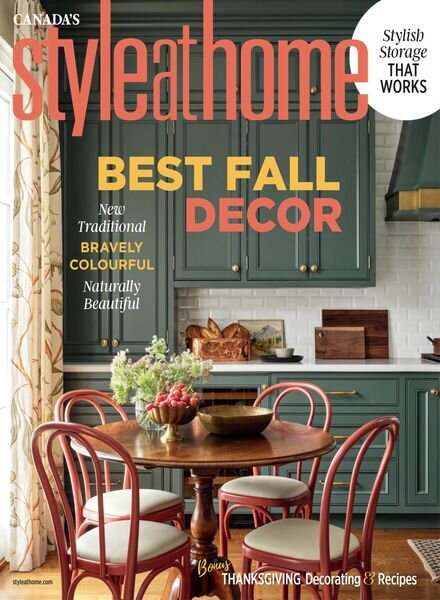 Style at Home Canada – October 2023 Cover