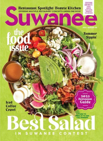 Suwanee Magazine – July-August 2023 The Food Issue Cover